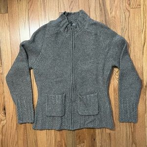 Carhartt wool full zip sweater, women’s medium